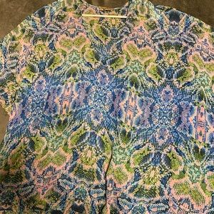 Show Me Your Mumu Snakeskin Tunic Size M